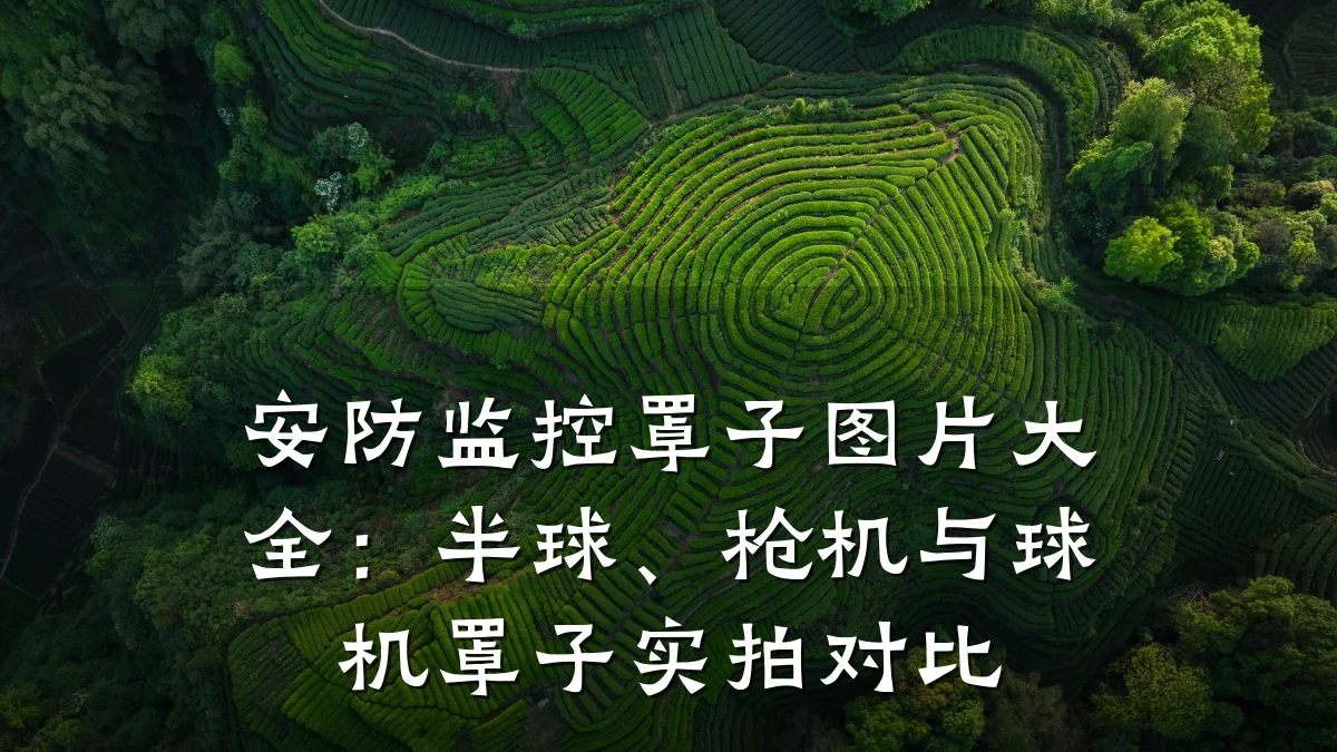 安防监控罩子图片大全:半球、枪机与球机罩子实拍对比