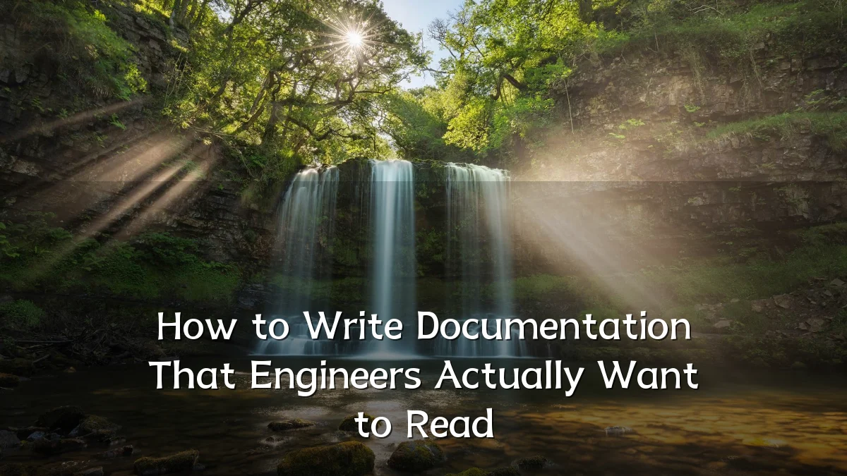 How to Write Documentation That Engineers Actually Want to Read