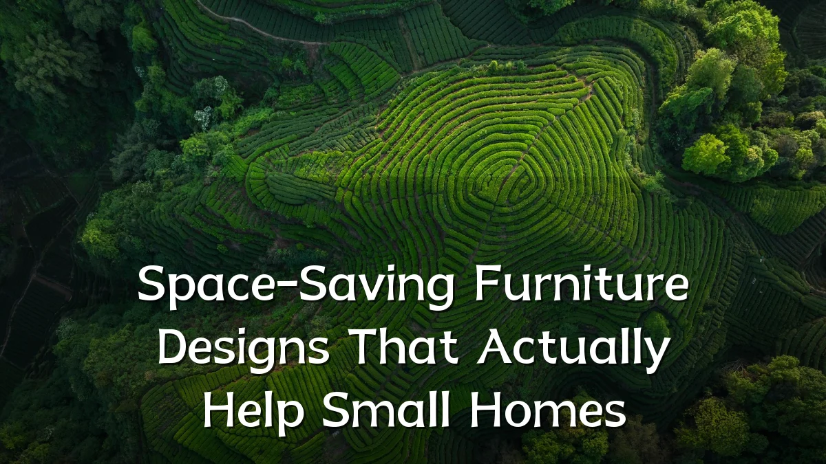 Space-Saving Furniture Designs That Actually Help Small Homes