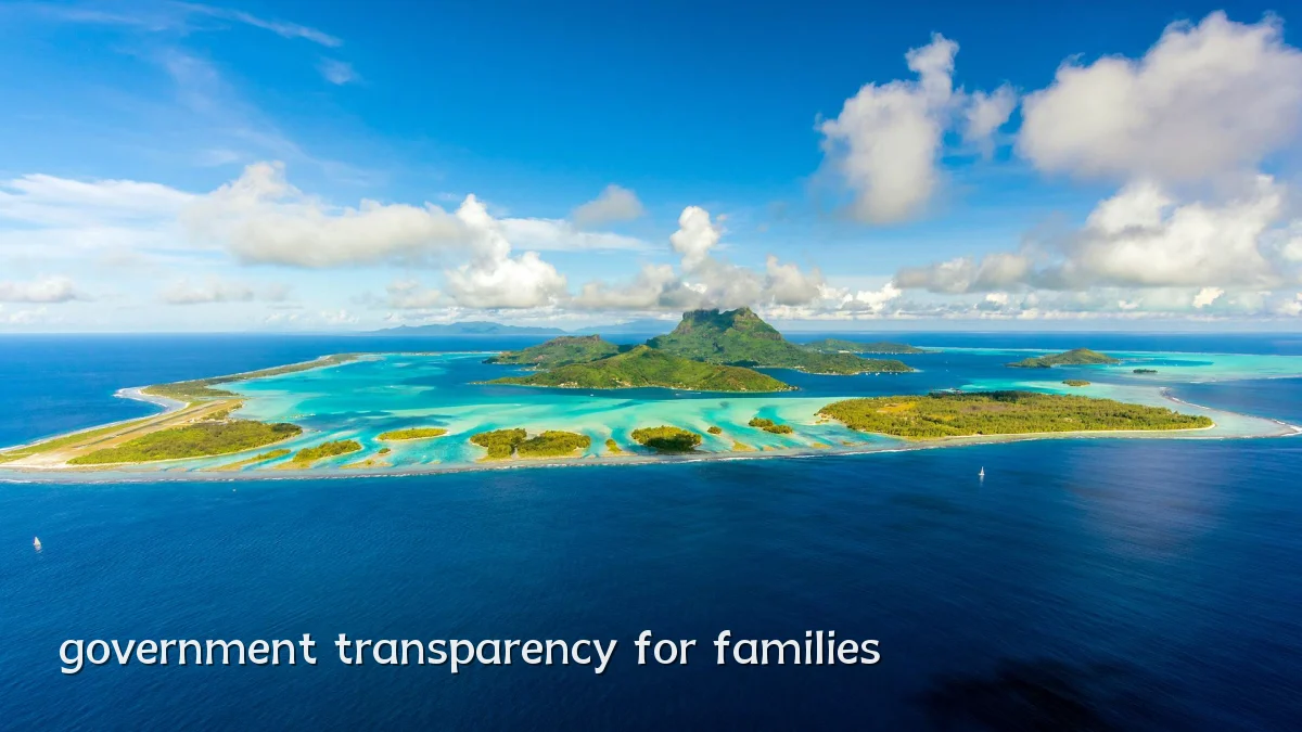 government transparency for families
