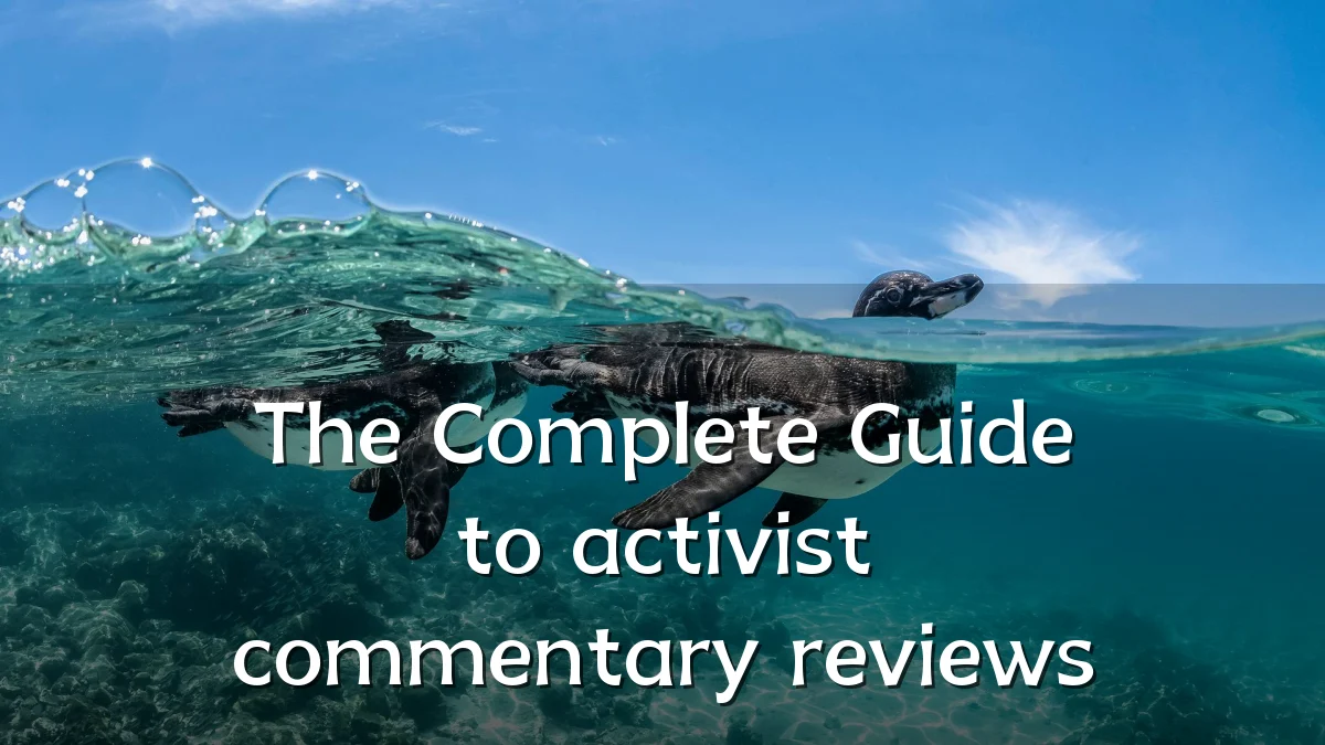 The Complete Guide to activist commentary reviews
