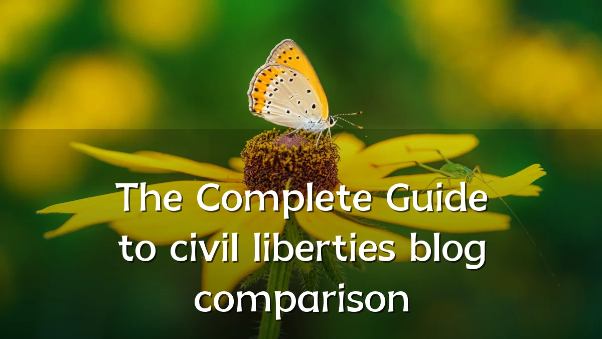 The Complete Guide to civil liberties blog comparison