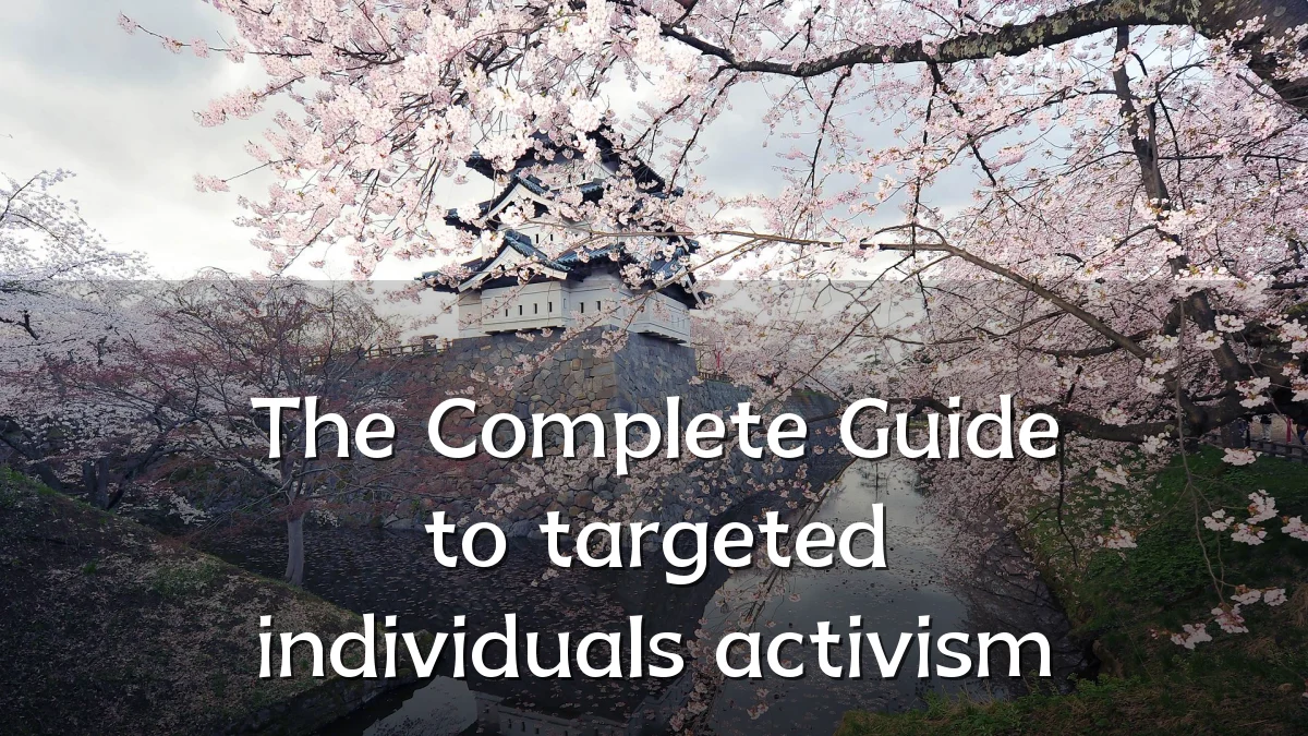The Complete Guide to targeted individuals activism