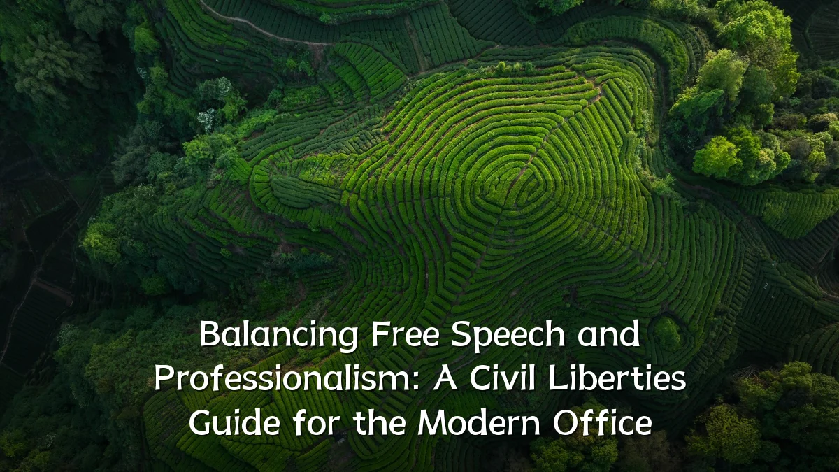 Balancing Free Speech and Professionalism: A Civil Liberties Guide for the Modern Office