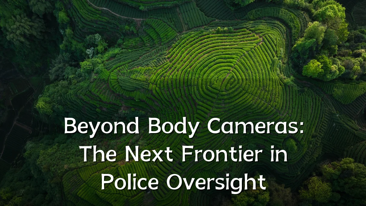 Beyond Body Cameras: The Next Frontier in Police Oversight