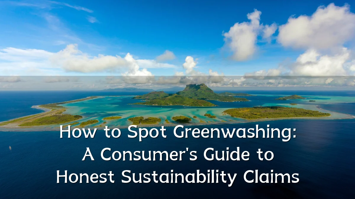 How to Spot Greenwashing: A Consumer's Guide to Honest Sustainability Claims