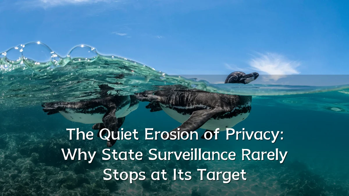 The Quiet Erosion of Privacy: Why State Surveillance Rarely Stops at Its Target