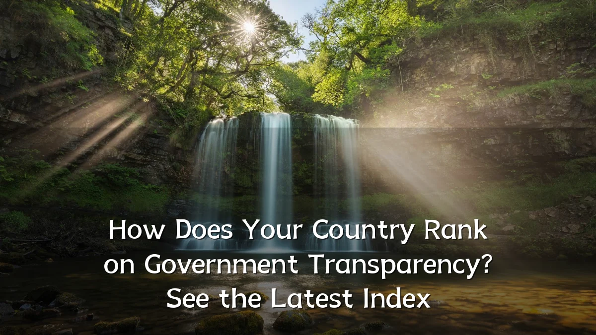 How Does Your Country Rank on Government Transparency? See the Latest Index