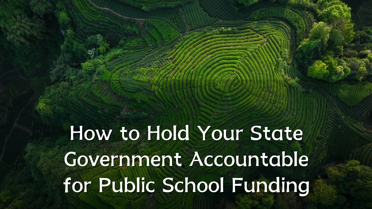 How to Hold Your State Government Accountable for Public School Funding