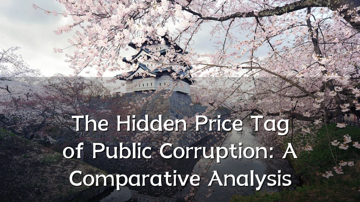 The Hidden Price Tag of Public Corruption: A Comparative Analysis