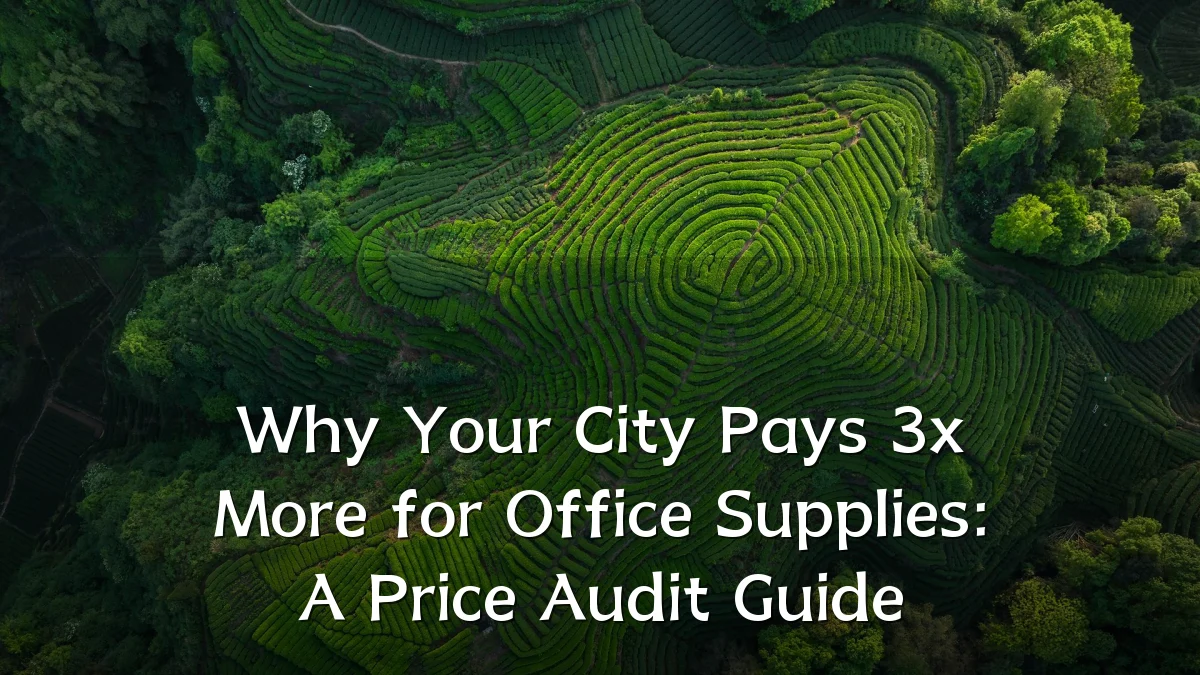 Why Your City Pays 3x More for Office Supplies: A Price Audit Guide